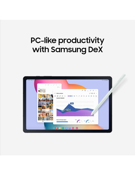 Tableta Samsung Galaxy Tab S6 Lite 10.4" 128GB WiFi Gris