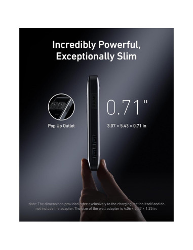 Estación de Carga Anker Prime 240W 8-en-1 USB C y A