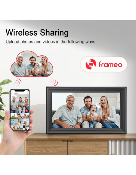 Marco de fotos digital LiviNGPAi 16" WiFi 32GB táctil