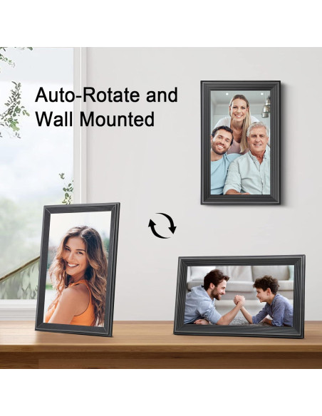 Marco de fotos digital LiviNGPAi 16" WiFi 32GB táctil