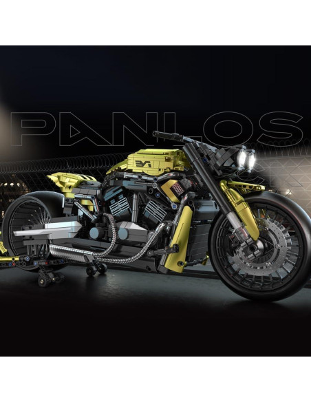 Set de Bloques de Construcción MISINI 672110 Motocicleta 2427 Piezas