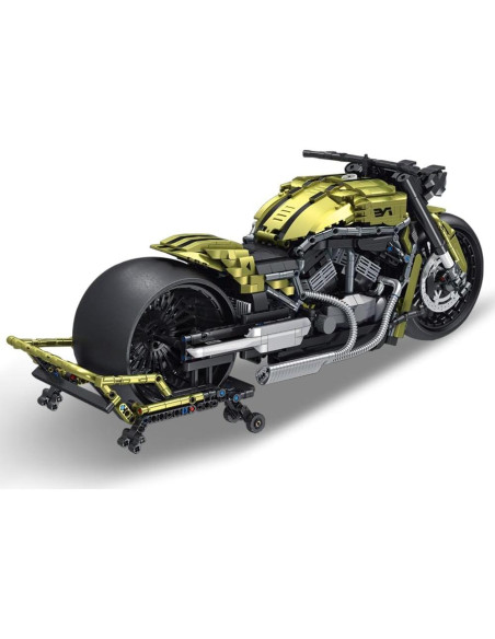 Set de Bloques de Construcción MISINI 672110 Motocicleta 2427 Piezas