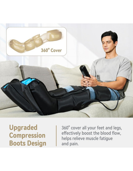 Masajeador de Piernas y Pies FIT KING FT-099A Compresión Aire