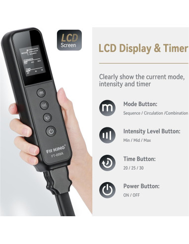 Masajeador de Piernas y Pies FIT KING FT-099A Compresión Aire