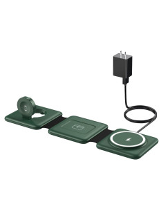 Cargador Inalámbrico 3 en 1 Iseyyox para iPhone y AirPods