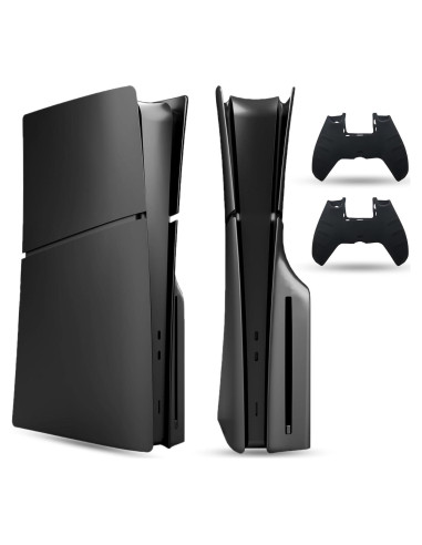 Cubierta PEYANZ para PS5 Slim Negra - Resistente a Rayones