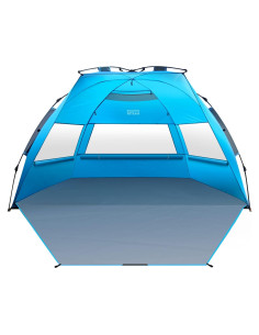 Carpa de Playa OutdoorMaster XL para 4 Personas - UV 50+