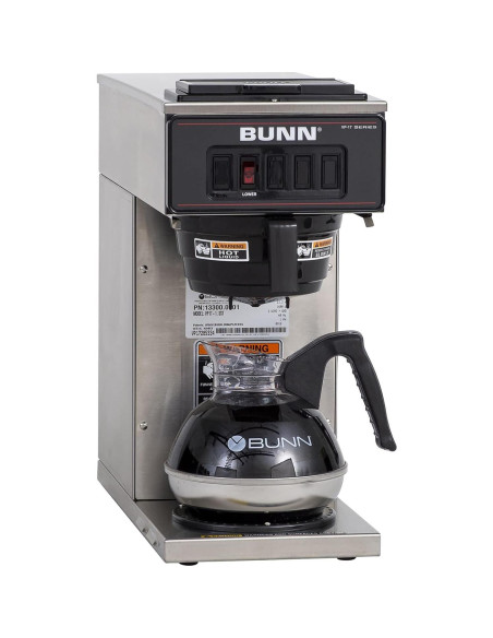 Cafetera de Goteo BUNN VP17-1 Acero Inoxidable 14.4L/h
