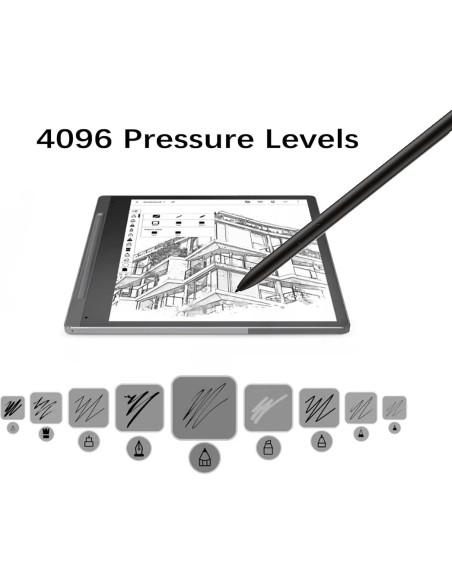 Bolígrafo Inteligente Negro Lenovo Smart Paper 4096 Niveles