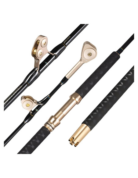 BERRYPRO Caña de Pesca Trolling 6' Mango Recto 80-150 lbs