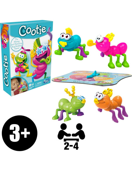 Juego de Construcción Cootie Hasbro | 2-4 Jugadores | 3+ Años