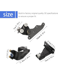 NFSpeeding Conjunto Rodillos Puerta Deslizante Odyssey 2005-2010 2