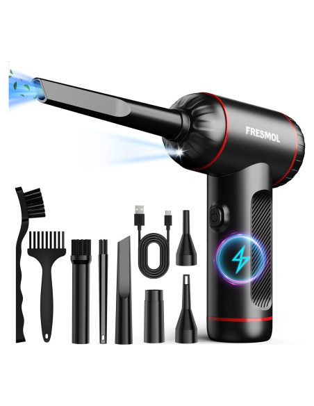 Soplador de Aire Comprimido FRESMOL VC019 100000 RPM Recargable