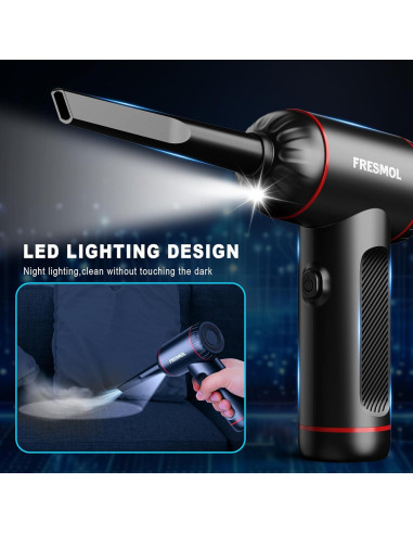 Soplador de Aire Comprimido FRESMOL VC019 100000 RPM Recargable