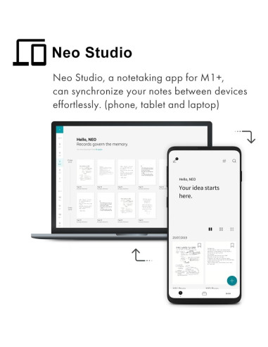 Bolígrafo Digital Neo M1+ | Sincroniza Escritura a Mano