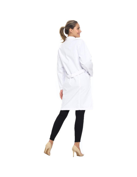 Bata de Laboratorio Natural Uniforms Unisex 101,6 cm 3X