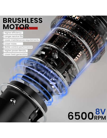 Máquina de Tatuaje AQUILA Inalámbrica 1,800mAh Motor Sin Escobillas