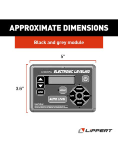 Panel Táctil de Nivelación Lippert 421484 para RV 2