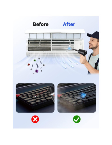 Soplador de Aire Comprimido Fulljion 3 Velocidades 51000RPM