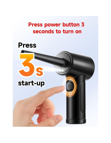 Soplador de Aire Comprimido Fulljion 3 Velocidades 51000RPM