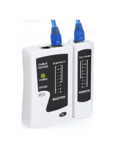 Probador de Cable RJ45 ViNet para Ethernet y Teléfono