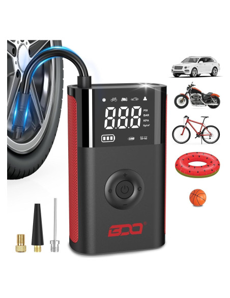 Compresor de Aire BDO 2191 - Inflador Portátil 150 PSI