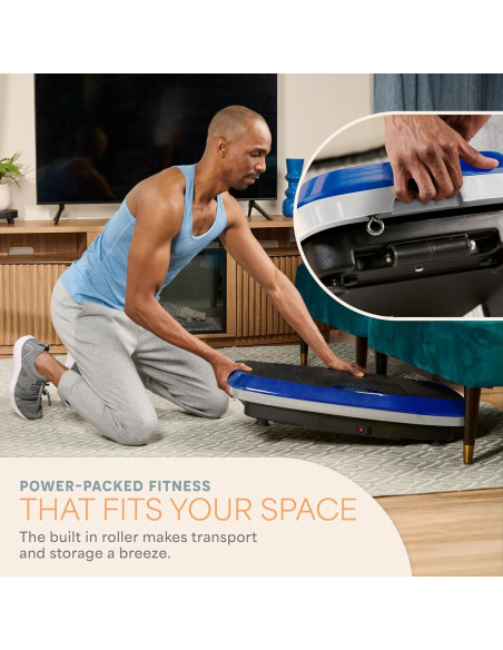 Plataforma de Vibración LifePro LP-HVT-BLU 3D - 99 Niveles