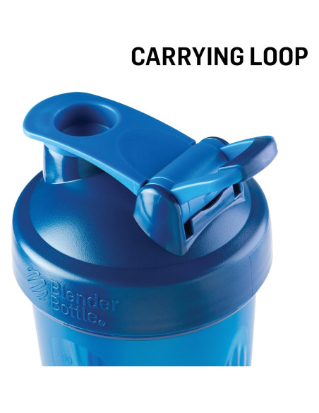 Botella Mezcladora BlenderBottle 28oz Paquete de 2 Clara/Negra