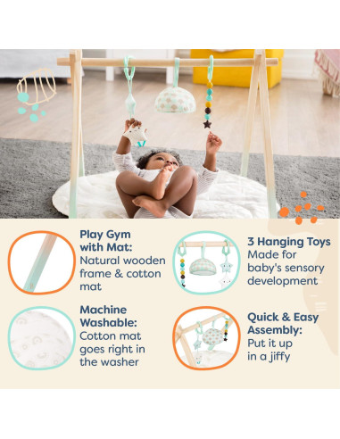Gimnasio de Juego de Madera B. Toys Cielo Estrellado 0-2 años