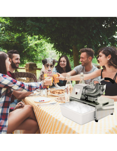 Máquina de Conos de Nieve VALONDINO 300W 500kg/h para Fiestas