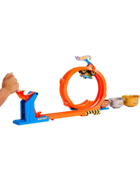 Set de Pista Hot Wheels Monster Trucks Bigfoot 50 Aniversario