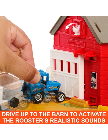 Coche de Juguete Matchbox Juego Granja Tractor 1:64