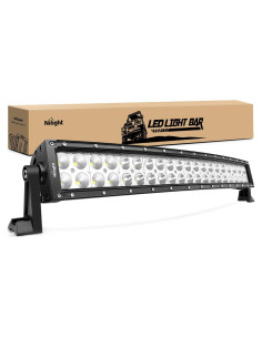 Barra de Luz LED Nilight 70015C-A 120W Curva 50.8cm