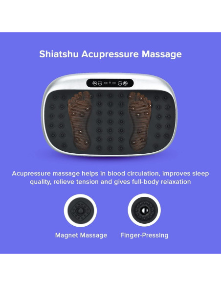 EILISON Placa de Vibración 816 - Fitness en Casa 136 kg