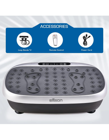 EILISON Placa de Vibración 816 - Fitness en Casa 136 kg