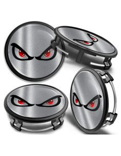 Juego de 4 Tapas de Centro 75mm SkinoEu para Mercedes