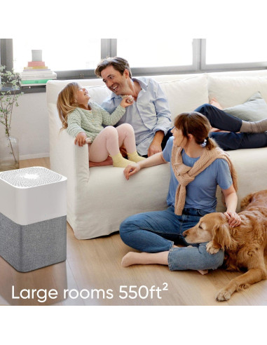 Purificador de Aire BLUEAIR 211+ Auto para Habitaciones Grandes