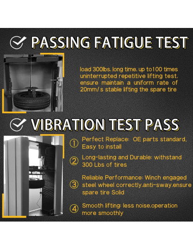 Elevador de Neumático Fexhull LR064520 para Land Rover