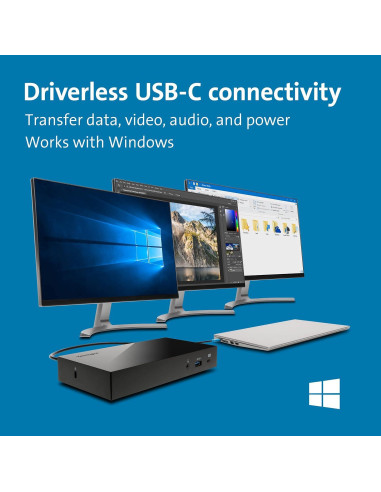 Estación de Acoplamiento USB-C Kensington SD4800P 135W