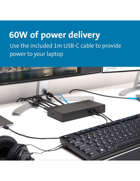 Estación de Acoplamiento USB-C Kensington SD4800P 135W