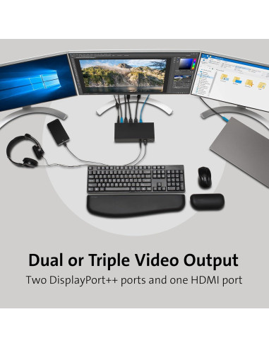 Estación de Acoplamiento USB-C Kensington SD4800P 135W