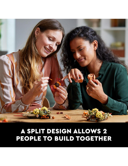 LEGO Icons Centro de Flores Secas 10314 - Flores Artificiales