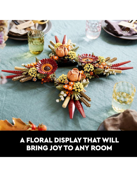 LEGO Icons Centro de Flores Secas 10314 - Flores Artificiales