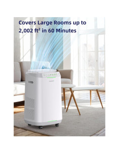 Purificador de Aire Nuwave OxyPure ZERO, 186 m, Filtros Lavables 2