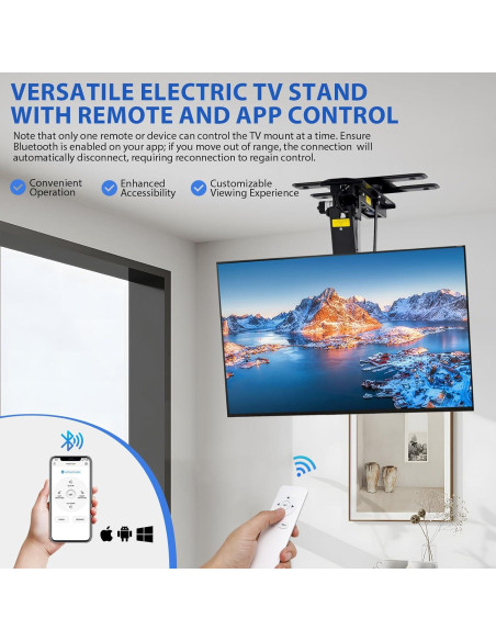 Soporte de TV Eléctrico TOPSKY TV02.01 32-75" Plegable