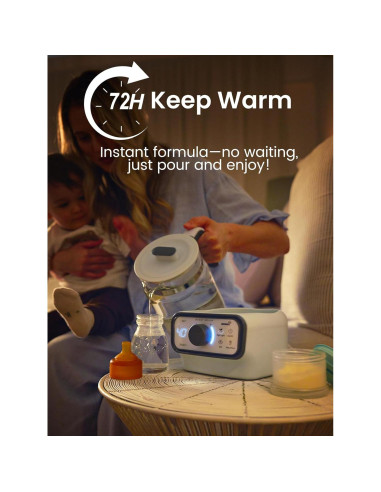 Calentador Instantáneo GROWNSY 1.2L Control Temperatura