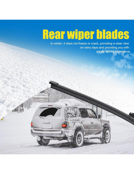 Limpiaparabrisas HRSNO 58cm + 58cm + 33cm para Land Rover