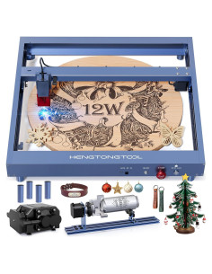 Máquina Grabadora Láser HENGTONGTOOL TD6 12W 3 en 1