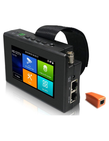 Probador CCTV 5 en 1 EVERSECU 4" Pantalla Táctil 4K