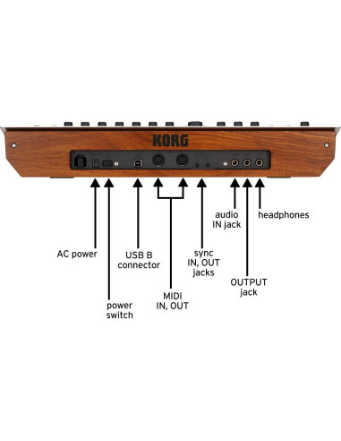 Korg Minilogue Sintetizador Analógico 37 Teclas 4 Voces